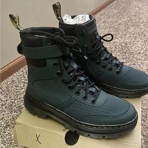 Dr. Martens Combs Tech II Utility Boots Green / Black Women's Size 7